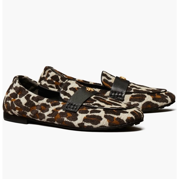 Tory Burch Ballet Loafers Cheetah print size 6.5 - Picture 1 of 6
